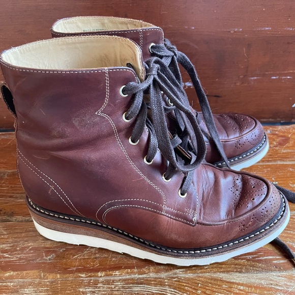 Office of Angela Scott Mr. Harrison wedge boot. - Picture 3 of 3